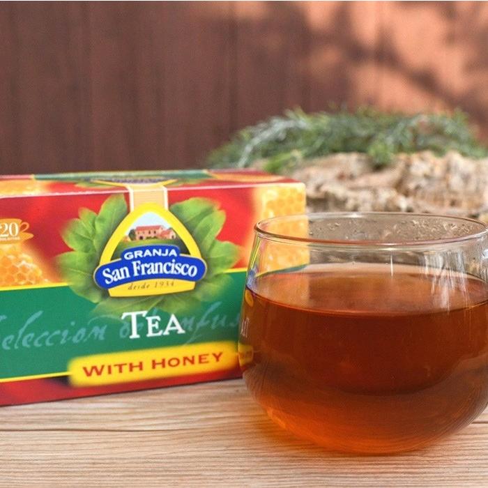人気アイテム ７箱セット テ コンミエル プレーン スペインのはちみつパウダー入り紅茶 はちみつ紅茶 ハーブティー おしゃれ ティーバッグ Aynaelda Com