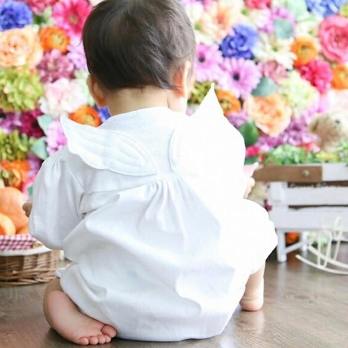 オリジナルエンジェルロンパース 2wayドレス 出産祝い ベビーギフト 天使 エンゼル 2wayベビーウェア ベビー服 セレモニーベビードレス 新生児 日本製 国産 ギフトショップトゥインズyahoo 店 通販 Yahoo ショッピング