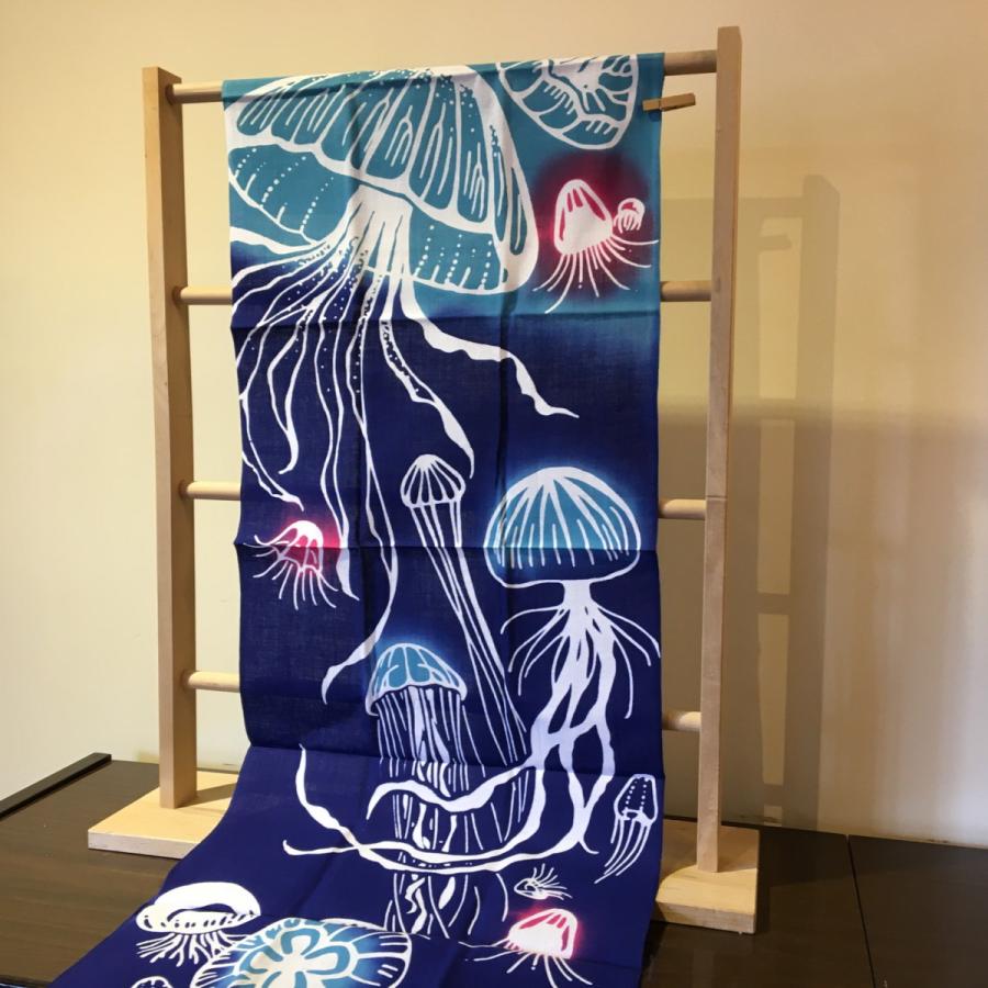 手ぬぐい「海月（クラゲ）」ゆったり（水の生き物・くらげ） : Gocha