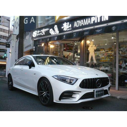 最高品質 C257 / CLS 前期用 パナメリカーナ（縦フィン）style フロント グリル 社外品の画像