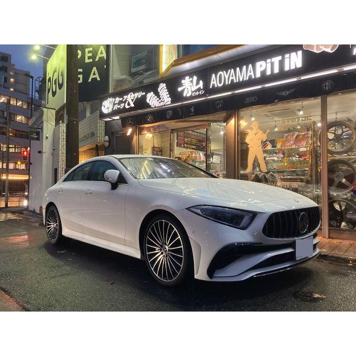 最高品質 C257 / CLS 後期用 パナメリカーナ（縦フィン）style フロント グリル 社外品の画像