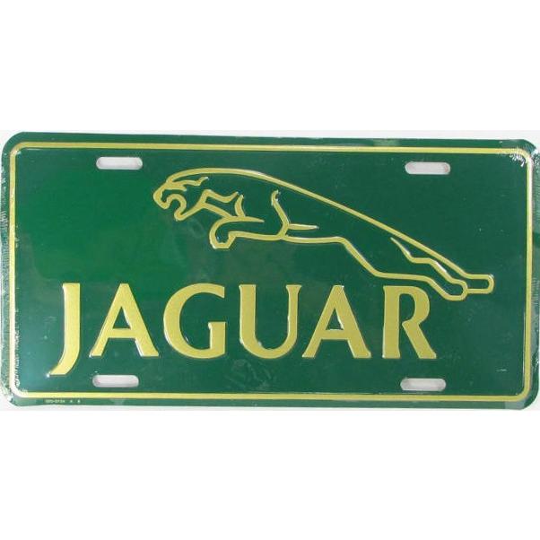Usa輸入jaguar グリーン ガレージプレートベース色枠取り Gullyplateya14 Aoyama Pitin 通販 Yahoo ショッピング