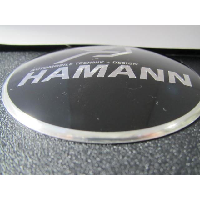 正規 HAMANN ハーマン フロント / リア エンブレム（直径82mm)の画像