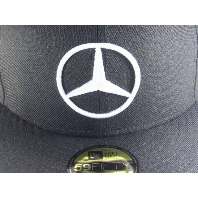 正規Mercedes-Benz × NEW ERA 59FIFTY ブラック／ホワイトロゴ｜aoyamapitin｜02