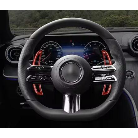 高品質 benz ベンツ カーボン ステアリング パドルシフト タイプF 2pcs