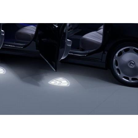 純正 BENZ マイバッハ ドア カーテシランプ アンダースポット 2pcs