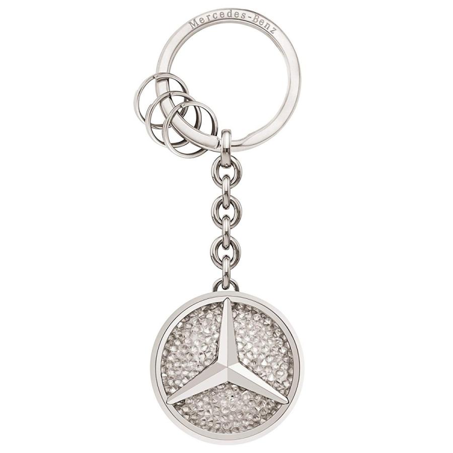 Mercedes-Benz キーホルダー ダイヤモンドホワイト Mercedes-Benz Collection ベンツ ホワイト クリスタル キーホルダー