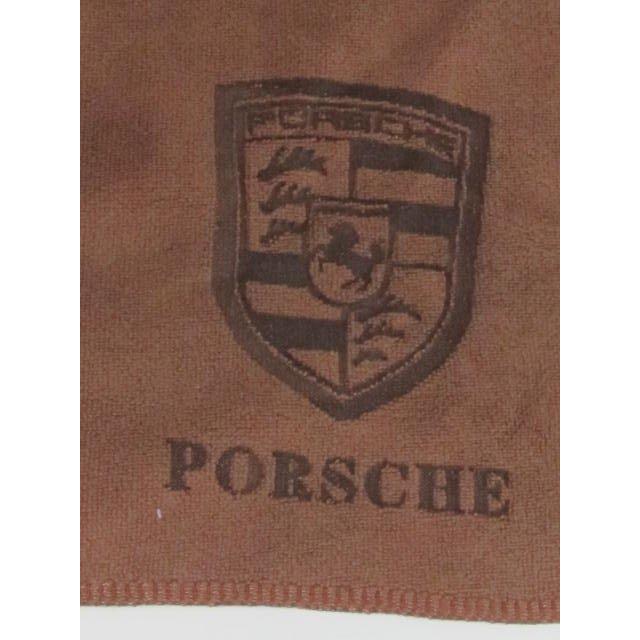 ポルシェ ロゴマーク入り マイクロファイバーカーロゴタオル(3色