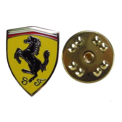 Ferrariピンバッジ フェラーリピンバッジ(19x11x1.5mm) : AOYAMA PITIN - 通販