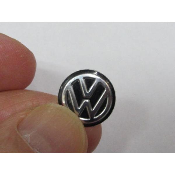 VW ワーゲン エンブレム (14mm)極小のエンブレム (ブラック