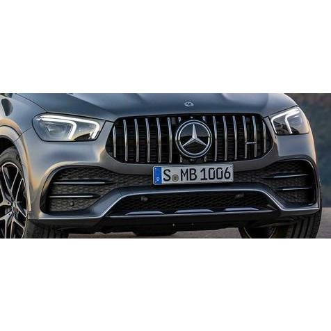 正規W167 前期 AMG GLE53 パナメリカーナフロントグリル＆AMG