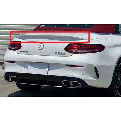 w205 c43 c63 AMG純正トランクスポイラー 純正 AMG 205 C63 カブリオレ用 トランクスポイラー（大型商品