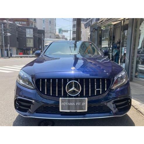 最高品質 W205 前期 / 後期 共通 パナメリカーナ style フロントグリル 