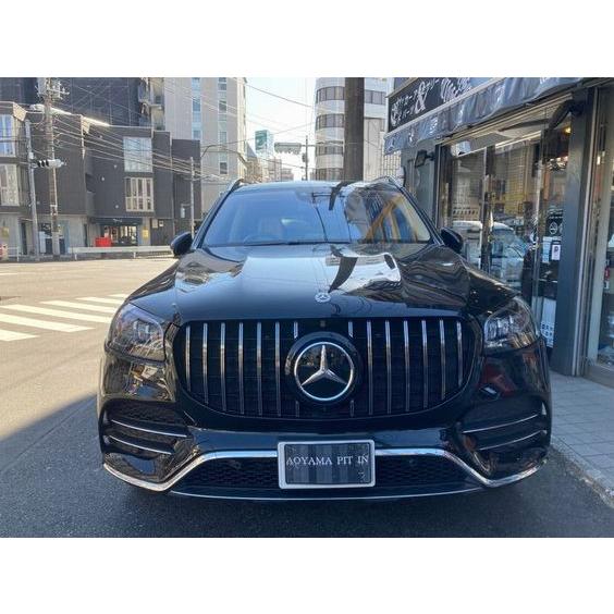 凡人さん専用　フロントグリル　 ＧＬＳ 　ＧＬＳ４００ｄ　ＧＴルック　 グリル 最高品質 X167 / GLS 前期 パナメリカーナ（縦フィン）style フロント