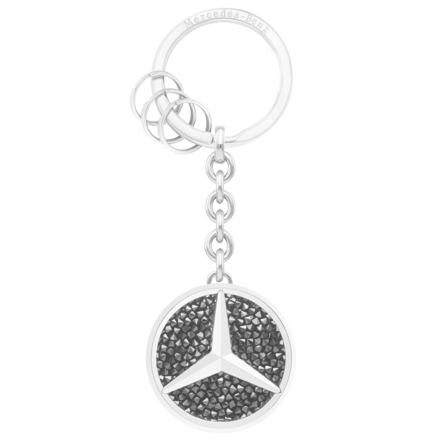 Mercedes-Benz Collection ベンツ ブラック クリスタル キーホルダー