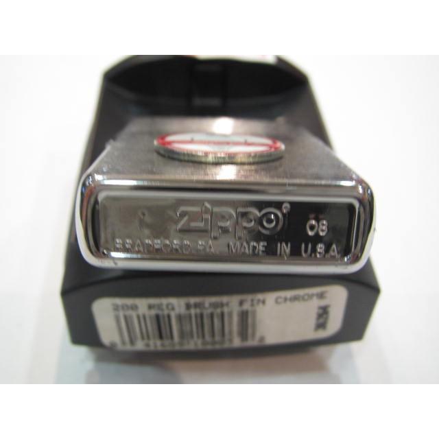 Zippoオイルライター(USA製) COBRAロゴ（シルバーベース） : AOYAMA