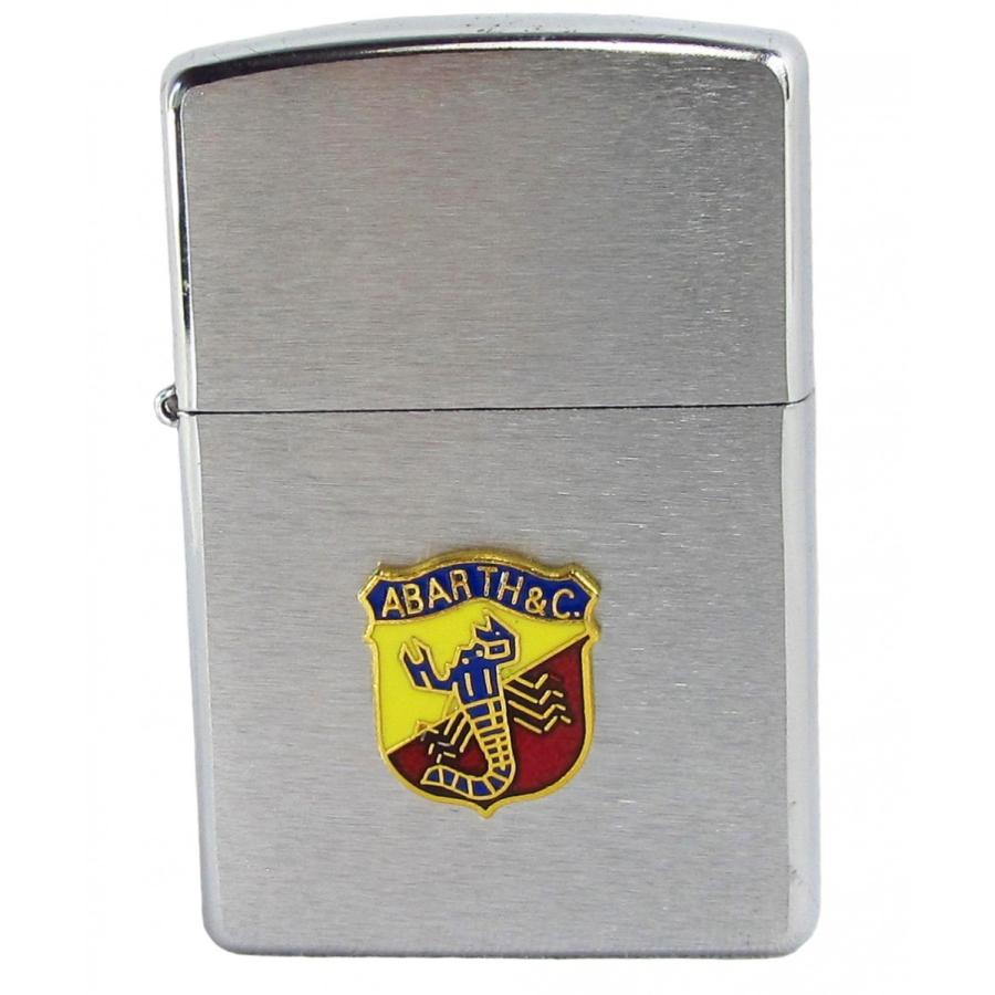 Zippoオイルライター(USA製) ABARTHロゴ（シルバーベース） ZIPPOSYA23AOYAMA PITIN 通販