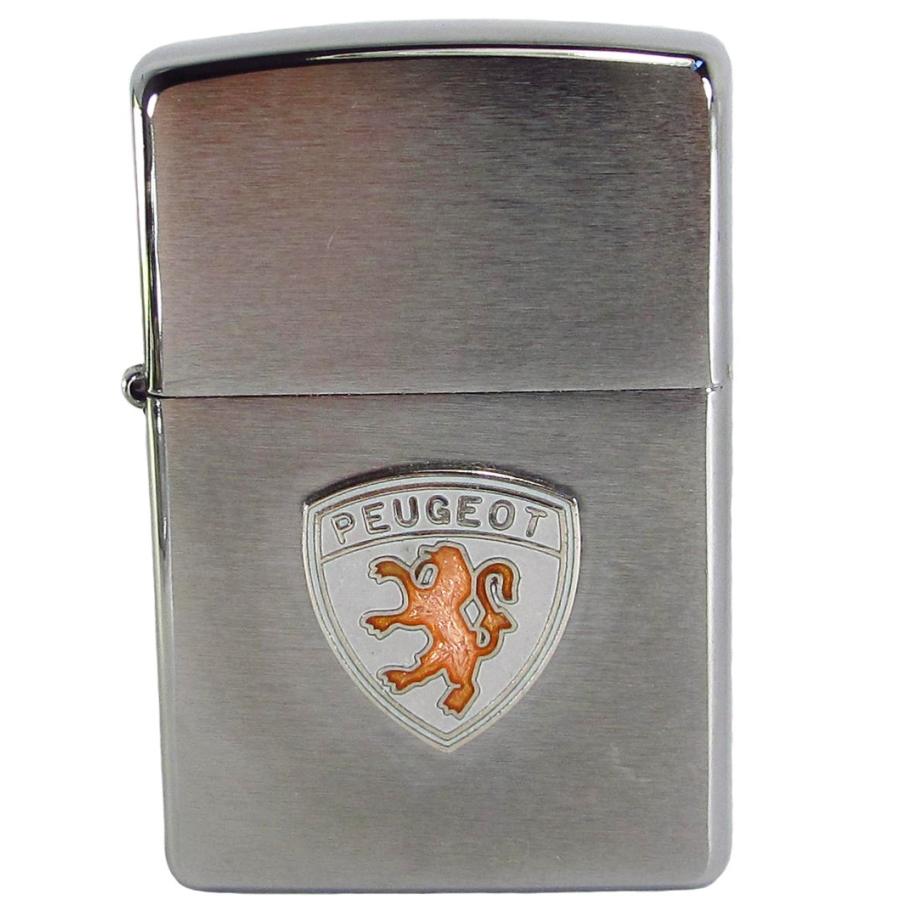 Zippoオイルライター(USA製) PEUDEOTロゴ（シルバーベース） ZIPPOSYA29AOYAMA PITIN 通販