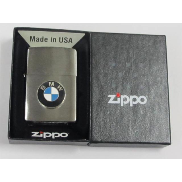 Zippoオイルライター(USA製) BMWロゴ（シルバーベース