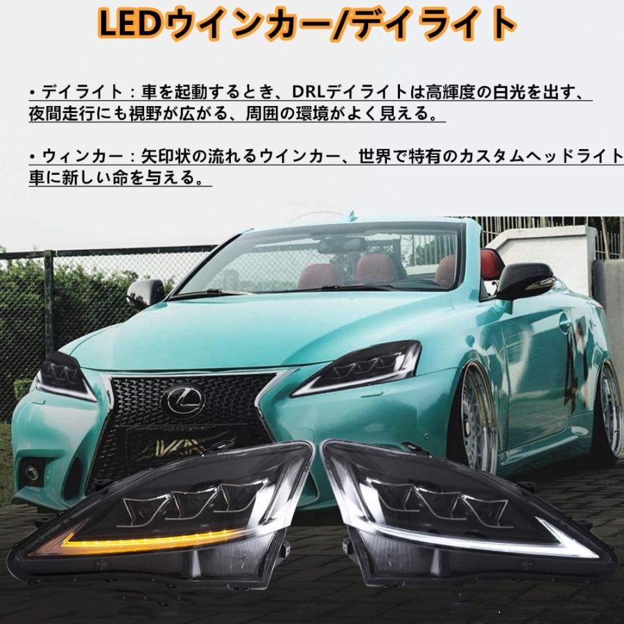 レクサス（LEXUS） 送料無料 IS ヘッドライト IS250 IS250C IS350 ISC