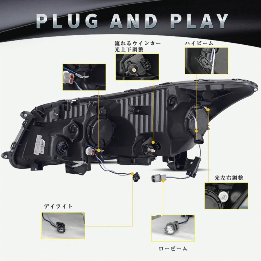 ホンダ（HONDA） 送料無料 インスパイア セダン ヘッドライト 5代目