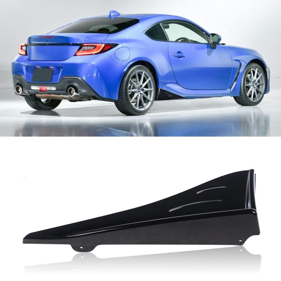 86 送料無料 新型スバル コーナー BRZ トヨタ GR86 カナード サイド