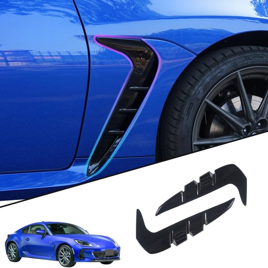 86 新型スバル BRZ フェンダートヨタ GR86 フェンダー ステッカー 空気