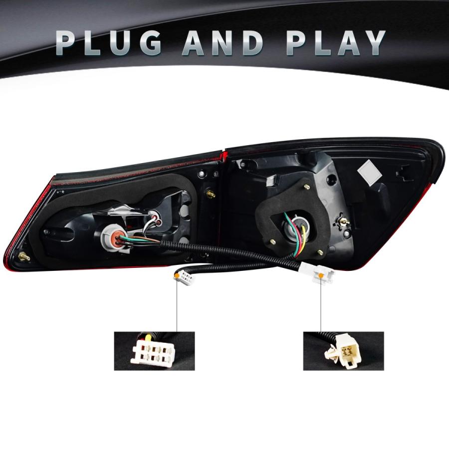 LEXUS IS テールランプ Amazon | HCMOTIONZ 新型 レクサス IS テールランプ テール