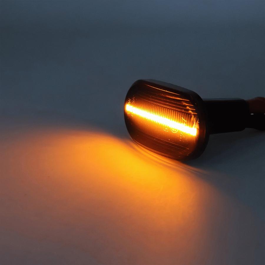 ジムニー 送料無料 スズキ JB64 JB74 LED 流れるウインカー サイド