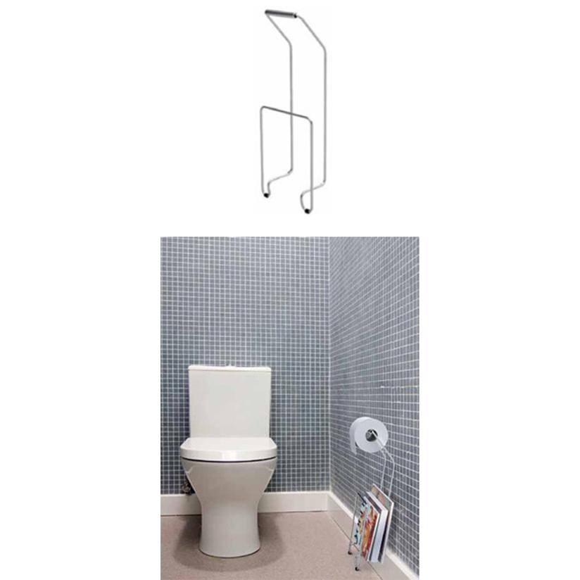 「Toilet Boy」Paper/Magazine Holder （「トイレットボーイ」 ペーパー/マガジン ホルダー） トイレットペーパーホルダー スチール製｜aoyamat