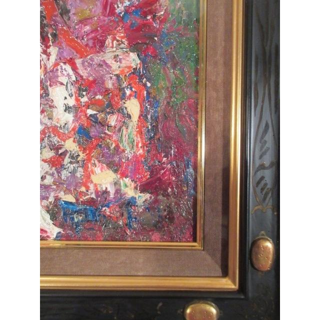 森田 茂 [黒川能] 油彩10号 （日本芸術院会員) : ピクチャーショップ