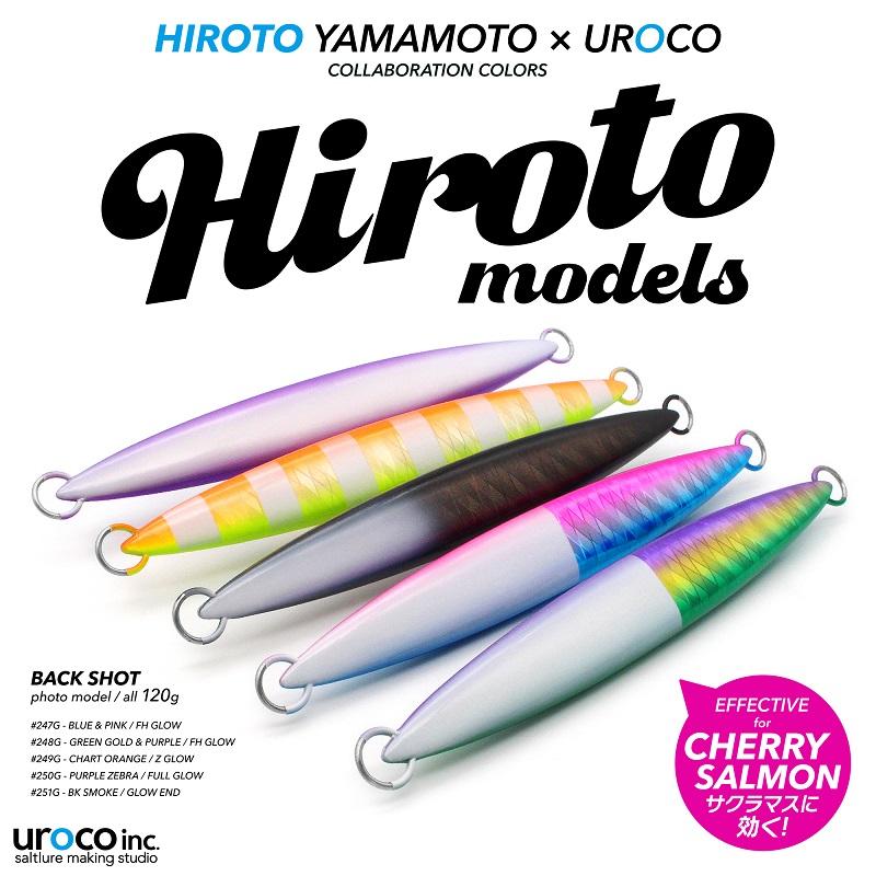 ウロコジグオリジナル 200ｇ グロー HIROTO YAMAMOTO コラボレーション｜aozora-fishingtackle｜07