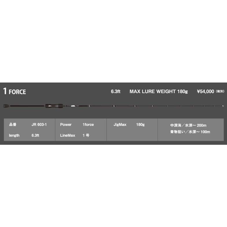 SEAFLOORCONTROL JAMロッド 1FORCE シーフロアコントロール SEAFLOORCONTROL JAMロッド 1FORCE シーフロアコントロール