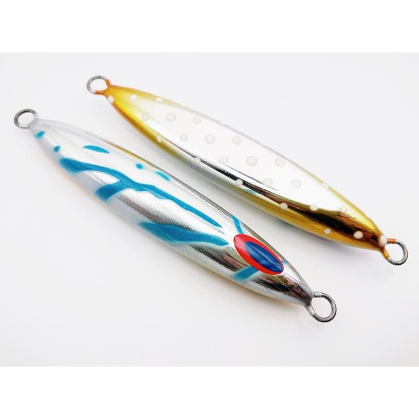 ディープライナー スピンドル 210ｇ メタルブルーグローホウキステイゴールドスポットグロー｜aozora-fishingtackle｜04