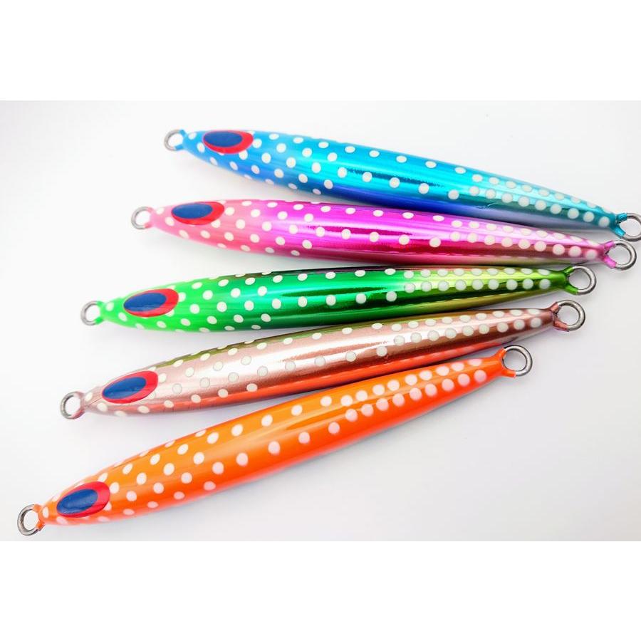 ディープライナー スピンドルナロー 250ｇ オリカラ スーパーグロー｜aozora-fishingtackle｜08