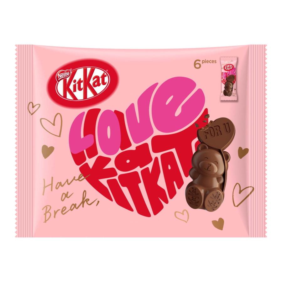 キットカット ネスレ Kitkat 2026年 ハートフルベアー バッグ 6個入り