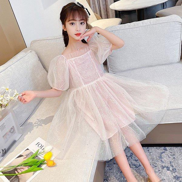 残りわずか 在庫限り超価格 子供服 女の子 ワンピース 夏服 160 150 130 1 韓国子供服 半袖ワンピース 子供ドレス キッズ ジュニア ベビー服 お姫様 誕生日 激安特価 Smetco Be