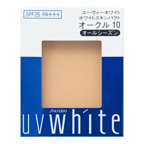 《資生堂》 ＵＶホワイト ホワイトスキンパクト　オークル10　（レフィル） 12g｜aozorablue