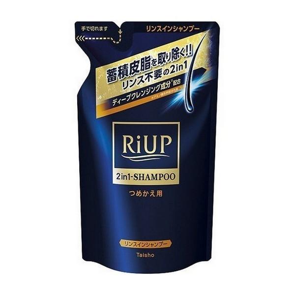 高い素材 メンズヘアケア 蓄積皮脂を取り除く リンス不要の2in1 大正製薬 リアップ スムースリンスインシャンプー つめかえ用 350ml Www Threeriversofs Com