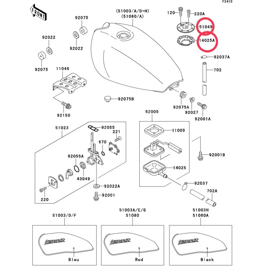 カワサキ P タンクキャップ パッキン付き 純正 ゼファー400 カワサキ P タンクキャップ パッキン付き 純正 ゼファー400