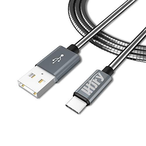 LHJRY USB Cケーブル 6.6フィート 2パック USB Cプレミアムメタルケーブル 高速充電&データ転送コード 対応機種 サム 並行輸入｜aozoraichiba1968｜03