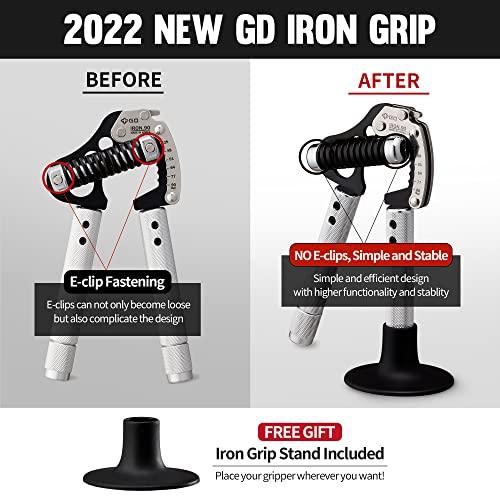 (GD) IRON GRIP EXT 90 ハンドグリップ (25~90kg) 握力トレーニング 負荷調整とグリップ幅調整が可能 並行輸入｜aozoraichiba1968｜03