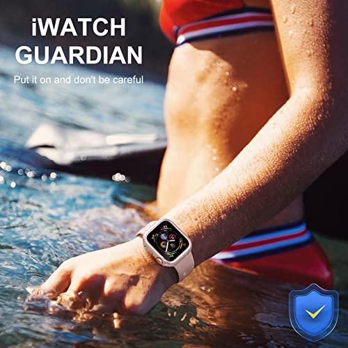 Charlam Apple Watchケース 44mm iWatch SEシリーズ 6 5 4 スクリーンプロテクター付き 完全保護 防 並行輸入｜aozoraichiba1968｜02