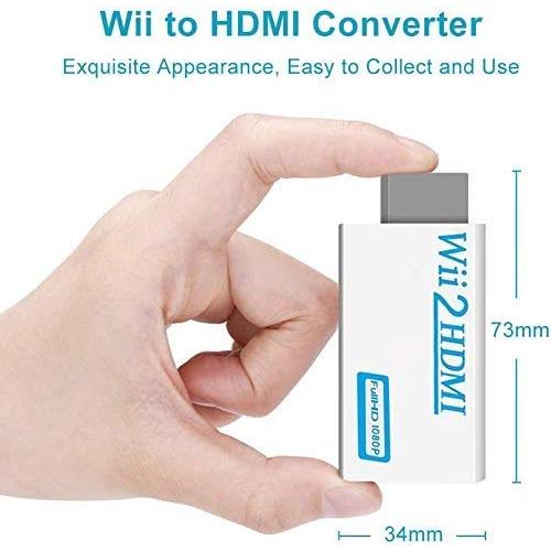 Goodeliver Wii Hdmi 変換アダプター Wii から Hdmi 1080p コネクター 出力 ビデオ 3.5mm オーデ 並行輸入｜aozoraichiba1968｜02