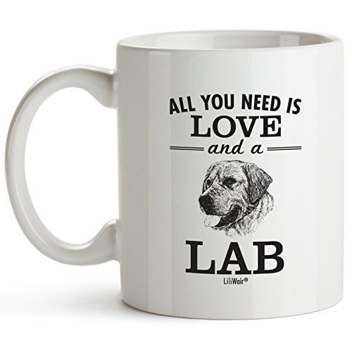 Labrador MomギフトMugレディースメンズDad Decor Lover Decorations Stuff I Love L 並行輸入｜aozoraichiba1968｜02