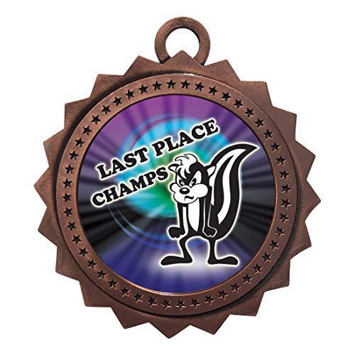 珍しい Express Medals 1 50パック 最後の場所敗者 ブロンズメダル トロフィー賞 ネックリボン付き D03my4 新着商品 Regionmarket Store