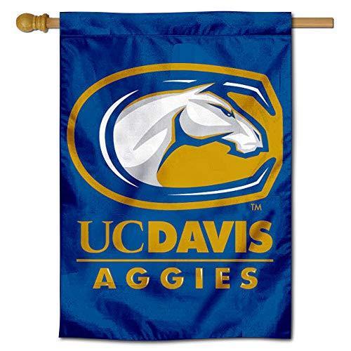 UC Davis AGS 28 x 40 Two Sided House Flag 旗