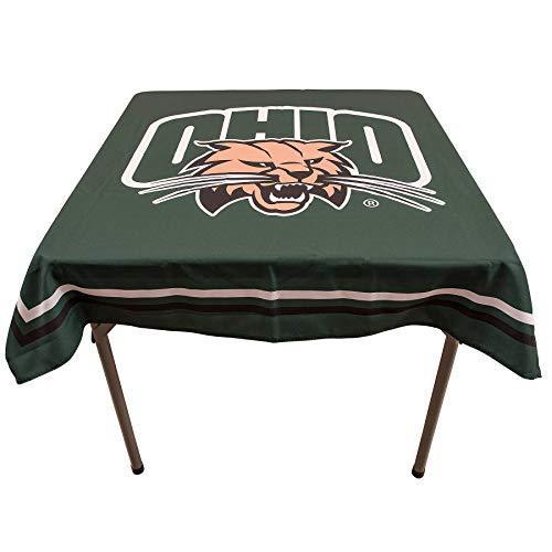 超特価激安 College Flags Banners Co オハイオボブキャッツ ロゴ テーブルクロス テーブルオーバーレイ 売り切れ必至 Turningheadskennel Com