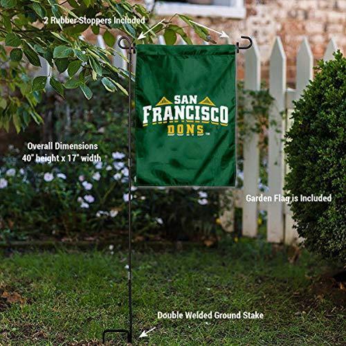 College Flags & Banners Co. サンフランシスコ・ドンズ ガーデンフラッグ ポールスタンドホルダー付き｜aozoraryohin｜03