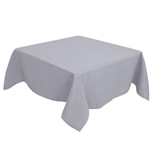 Piccocasa 正方形テーブルクロス 汚れ防止 しわ防止 グレーテーブルクロス ダイニングテーブルカバー 結婚式 ピクニック 屋内 屋外テーブル Ys 青空良品 通販 Yahoo ショッピング